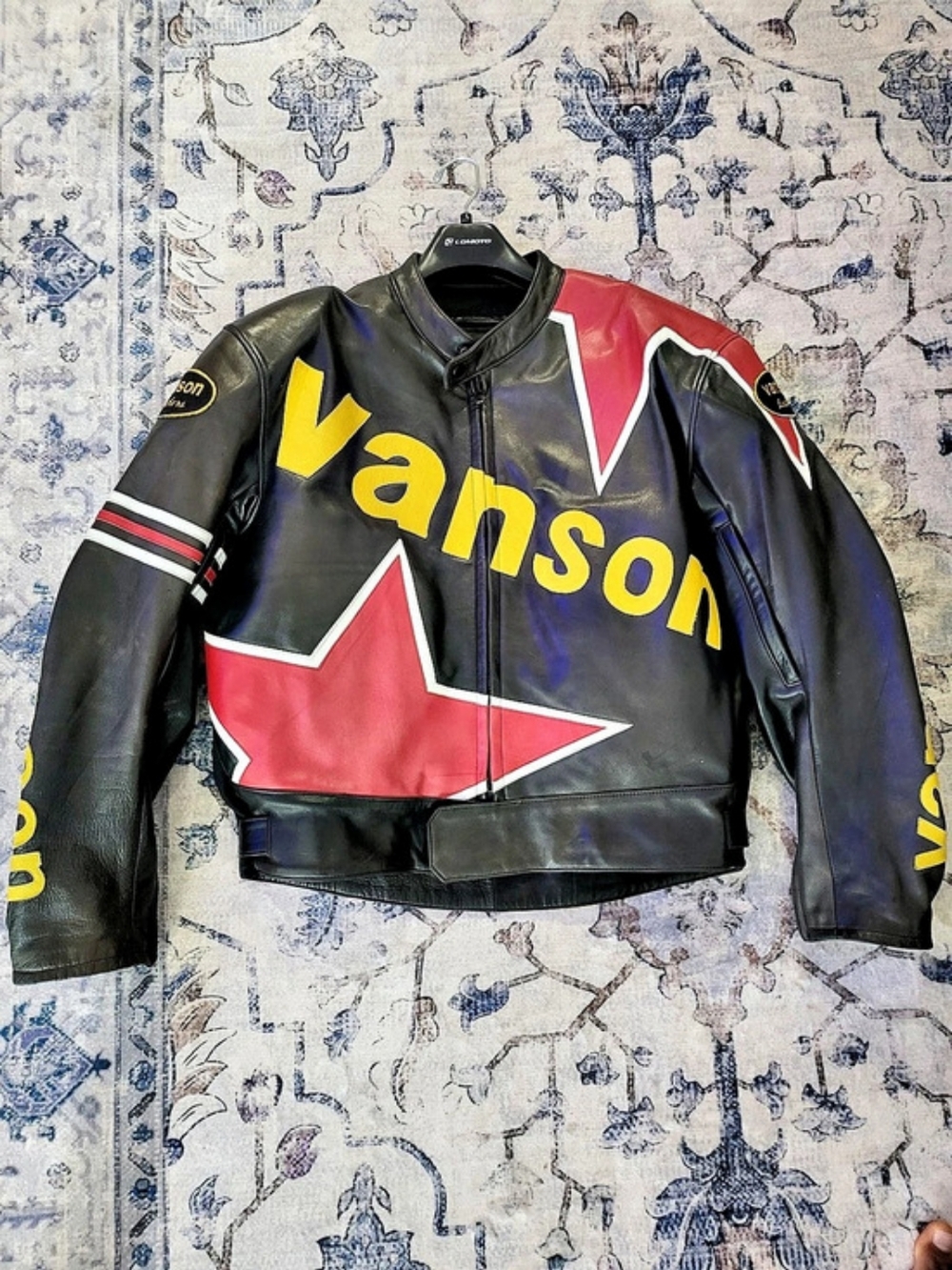 Vanson Star Leather Jacket